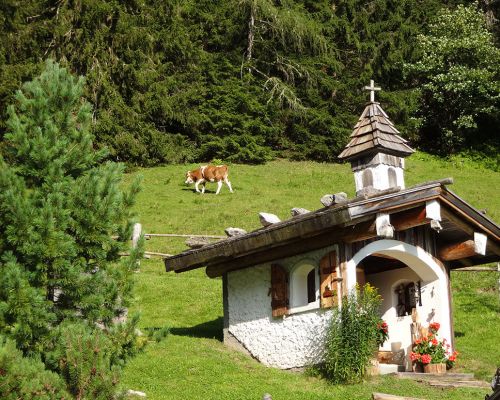 chapel on the mountain, Lärchbodenalm