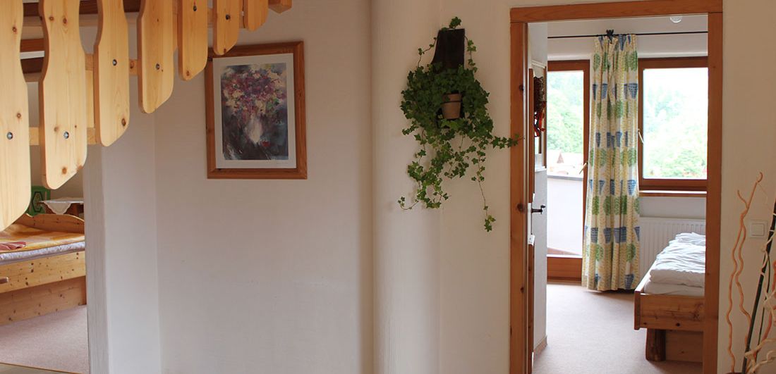 geräumiges Vorhaus im Ferienhaus