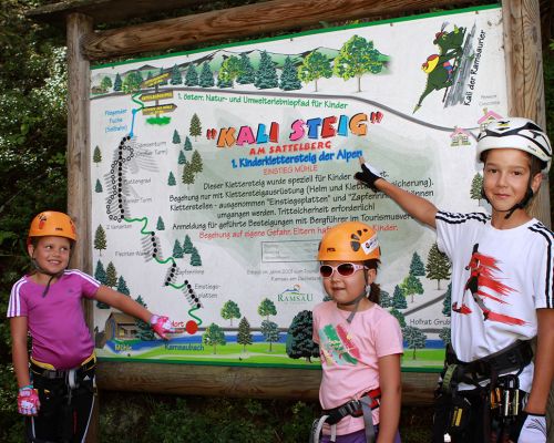 Children's via ferrata