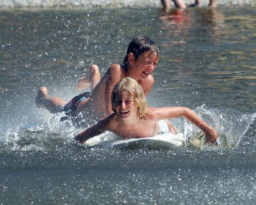 kids, ramsau beach
